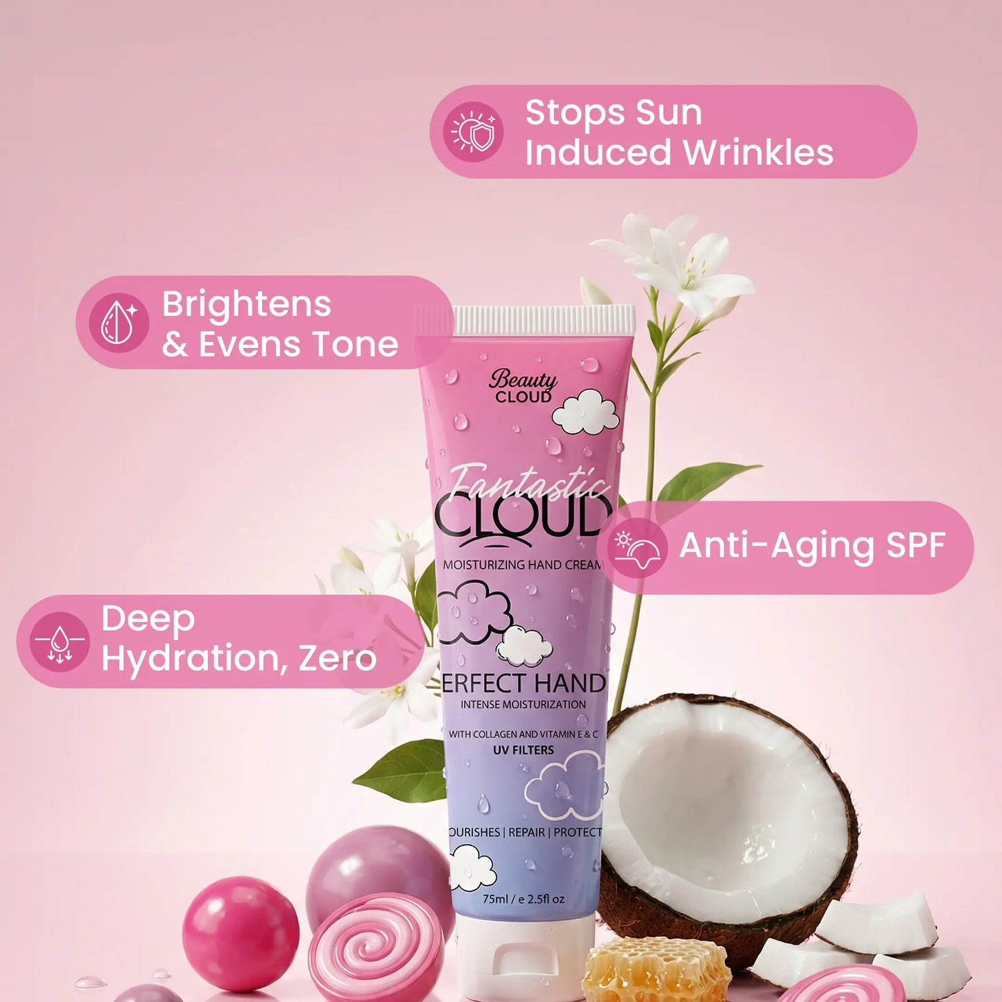 Buy2 Get 1 Free / Fantastic Cloud Hand Cream